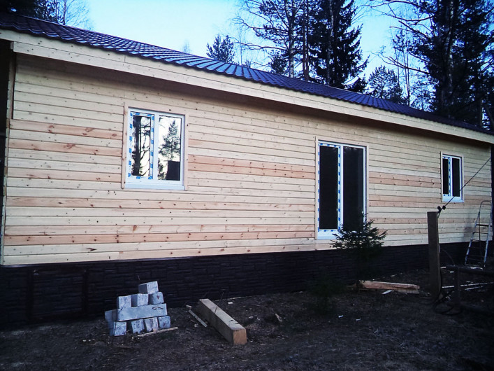Каркасный дом 112 м2 по типовому проекту 3